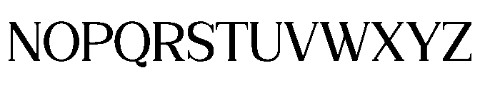 Luxento Font UPPERCASE