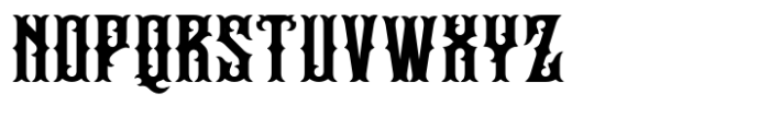 Luxgard Steel Font LOWERCASE