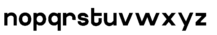 Luxie Black Font LOWERCASE