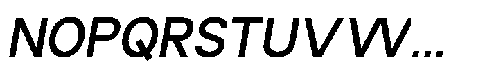Luxie Bold-Italic Font UPPERCASE
