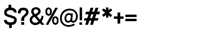 Luxie Bold Font OTHER CHARS