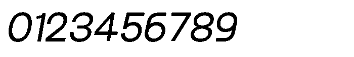 Luxie Medium-Italic Font OTHER CHARS