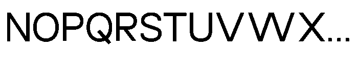 Luxie Medium Font UPPERCASE