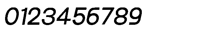 Luxie Semi Bold-Italic Font OTHER CHARS
