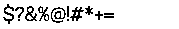 Luxie Semi Bold Font OTHER CHARS