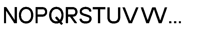 Luxie Semi Bold Font UPPERCASE