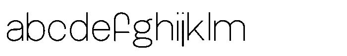 Luxie Thin FONT