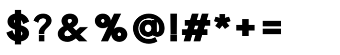 Luxora Grotesk Heavy Font OTHER CHARS