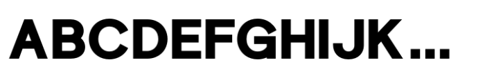 Luxora Grotesk Heavy Font UPPERCASE
