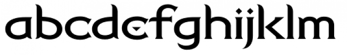 Luxurian AOE Lite Font LOWERCASE
