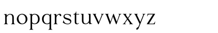 Luxurimo Regular Font LOWERCASE
