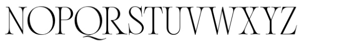 Luxury Charm Font UPPERCASE
