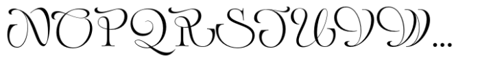 Luxury Charm Font LOWERCASE