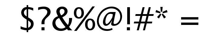 Lucida Sans Regular Font OTHER CHARS