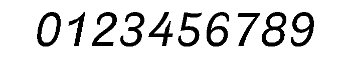 Ludwig BlondItalic Font OTHER CHARS