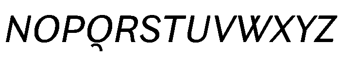 Ludwig BlondItalic Font UPPERCASE