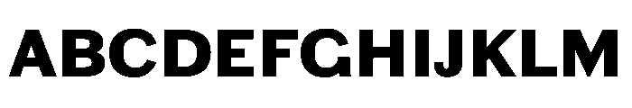 Ludwig ExtraBlack Font UPPERCASE