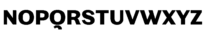 Ludwig ExtraBlack Font UPPERCASE