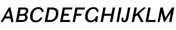 Ludwig NormalItalic Font UPPERCASE