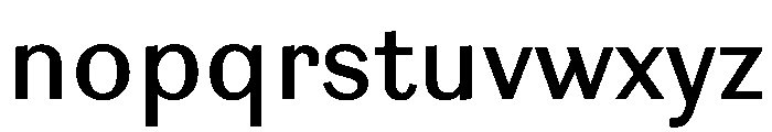 Ludwig Normal Font LOWERCASE