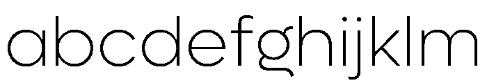 Lufga ExtraLight FONT