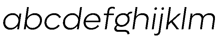 Lufga LightItalic FONT