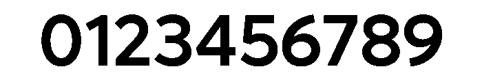 Lufga Medium Font OTHER CHARS