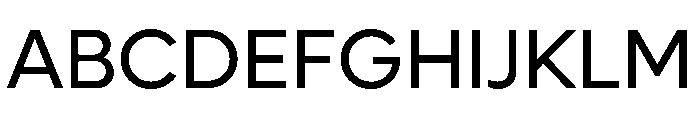 Lufga Regular Font UPPERCASE