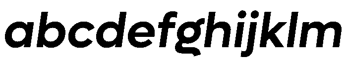 Lufga SemiBoldItalic FONT