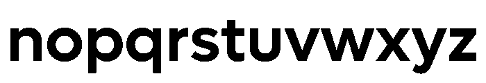 Lufga SemiBold Font LOWERCASE