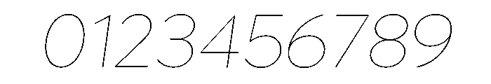Lufga VariableItalic Font OTHER CHARS