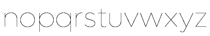 Lufga Variable Font LOWERCASE