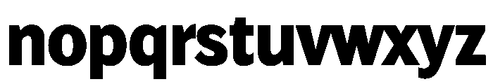 Lupinov02Sans Black Instance Font LOWERCASE