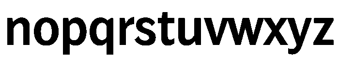 Lupinov02Sans Bold Instance Font LOWERCASE
