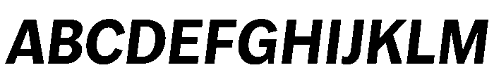 Lupinov02Sans BoldItalic Instance Font UPPERCASE