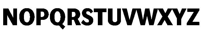 Lupinov02Sans Extrabold Instance Font UPPERCASE