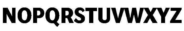 Lupinov0.2Sans Extrabold Font UPPERCASE