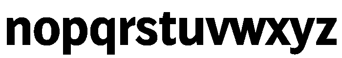 Lupinov0.2Sans Extrabold Font LOWERCASE