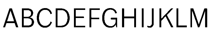 Lupinov0.2Sans Extralight Font UPPERCASE