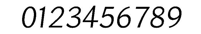 Lupinov02Sans ExtralightItalic Instance Font OTHER CHARS