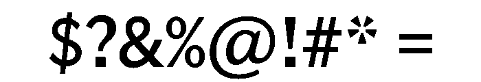 Lupinov02Sans Medium Instance Font OTHER CHARS