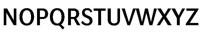 Lupinov02Sans Medium Instance Font UPPERCASE