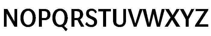 Lupinov0.2Sans Medium Font UPPERCASE
