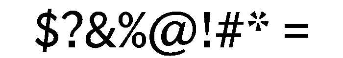 Lupinov02Sans Regular Instance Font OTHER CHARS