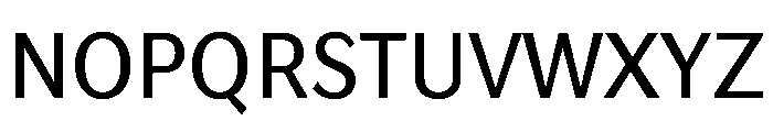 Lupinov0.2Sans Regular Font UPPERCASE