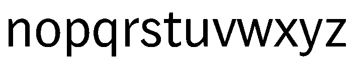 Lupinov0.2Sans Regular Font LOWERCASE