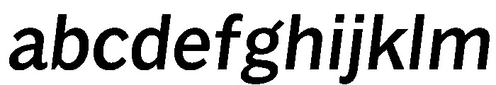 Lupinov0.2Sans SemiboldItalic FONT