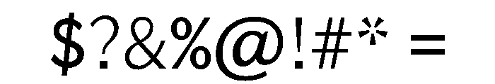 Lupinov02Sans Thin Instance Font OTHER CHARS
