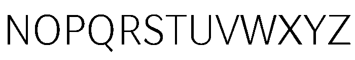 Lupinov02Sans Thin Instance Font UPPERCASE