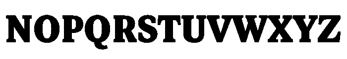 Lupinov0.2Serif Black Font UPPERCASE